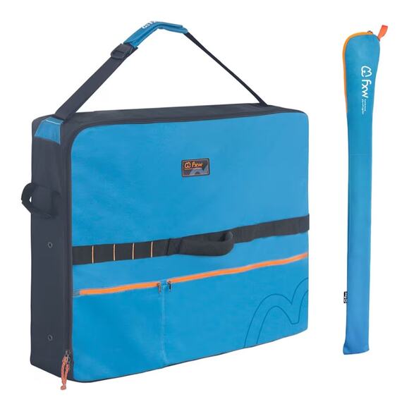 FXW 45" Specialized Dog Playpen Storage Bag - Fits 8 Panels + 9 Stakes, Blue - Picture 1 of 6